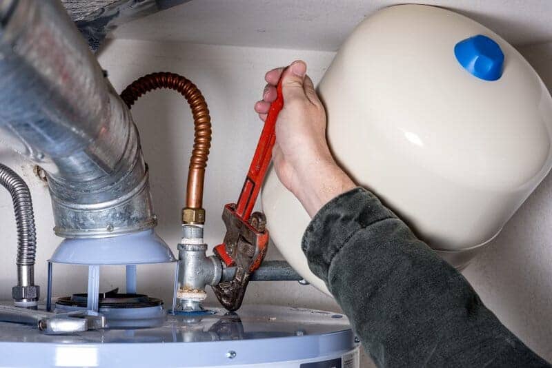 Water heater leaks from the top troubleshoot and repair