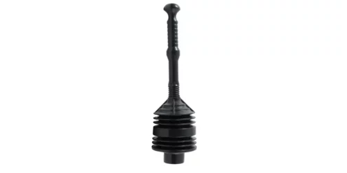 Accordion plunger for toilets