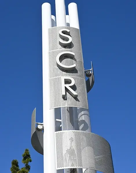 South Coast Repertory Sign Tower