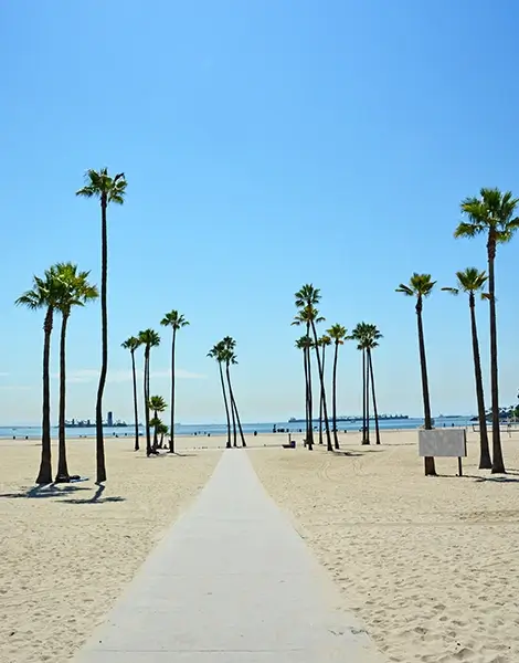 A Walkway in Newport Beach