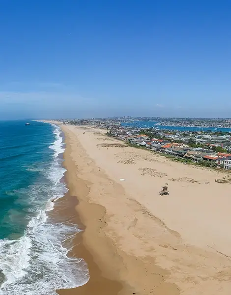 The City of Newport Beach from the Air