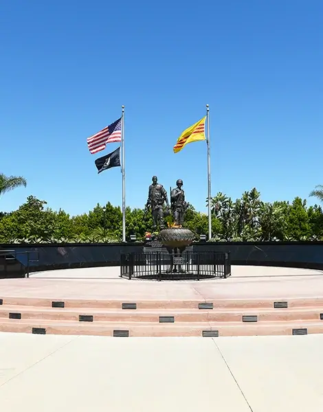 Vietnam War Memorial at Sid Goldstein Freedom Park