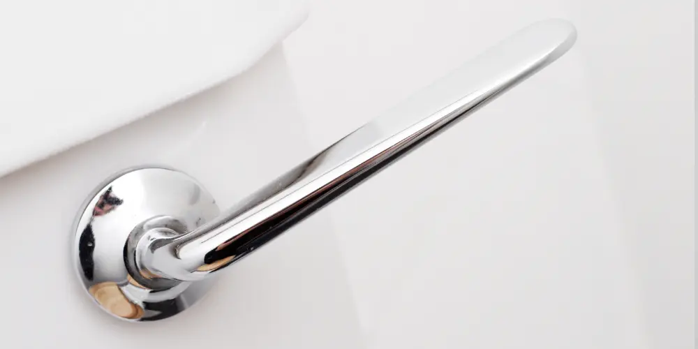 A new toilet tank lever